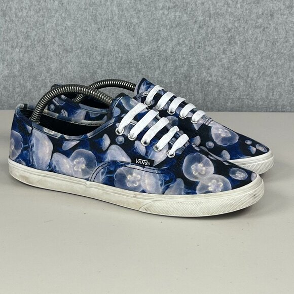 Vans Shoes - Vans Lo Pro Jellyfish Print Sneakers Shoes Women 9 Men 7.5 Blue Casual